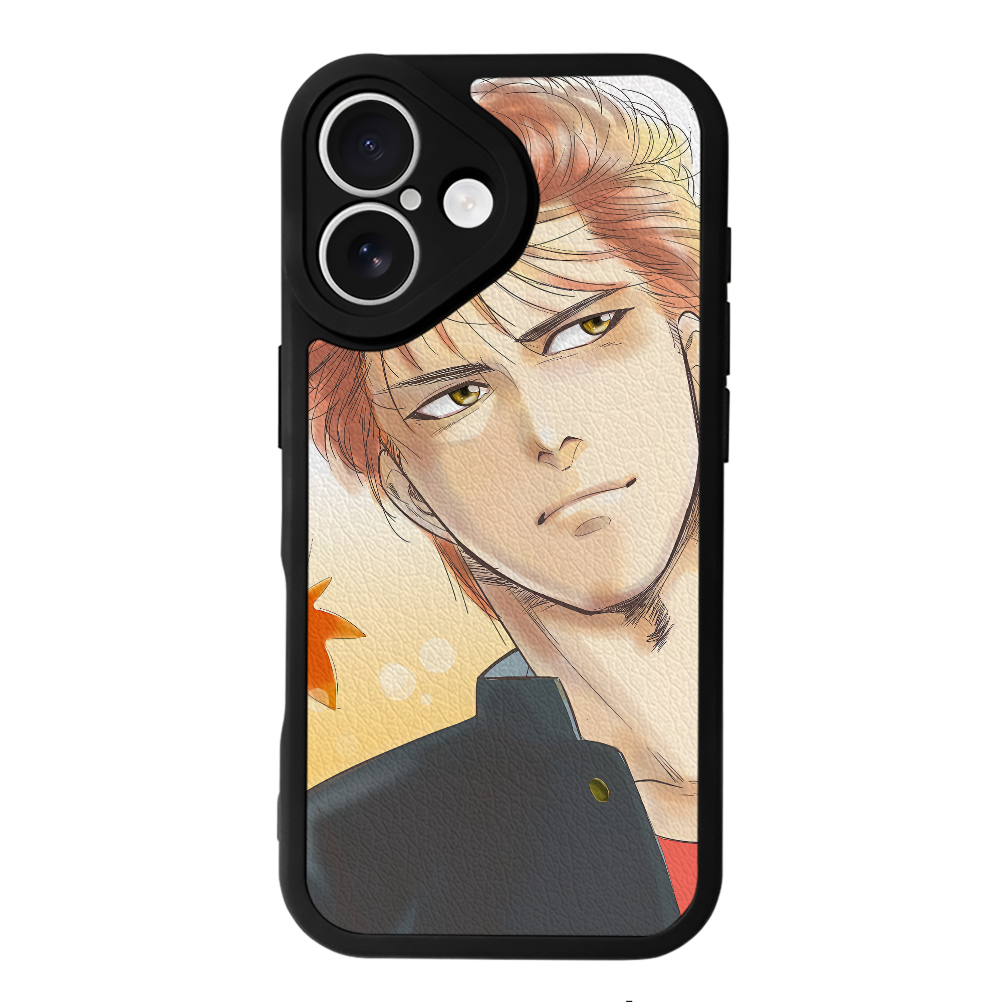 （画像用） SLAM DUNK／スラムダンク 【iPhone 16シリーズ対応】シリコンスマホケース（レザー調） 材質：シリコン